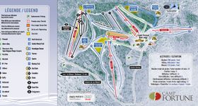 Pistenplan Camp Fortune