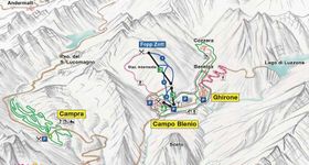 Pistenplan Campo Blenio Ghirone
