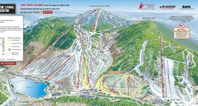 Pistenplan Cannon Mountain