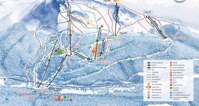 Pistenplan Cerro Castor