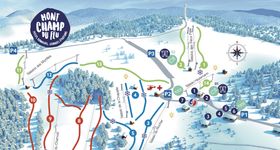 Pistenplan Champ du Feu