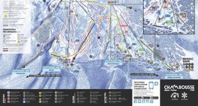 Pistenplan Chamrousse