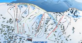 Pistenplan Charlotte Pass