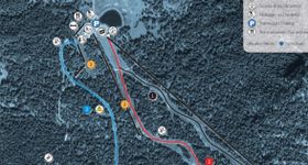 Pistenplan Colle di Joux