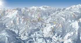 Pistenplan Combloux – Megève – St Gervais (Evasion Mont Blanc)