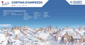 Pistenplan Cortina d'Ampezzo