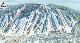 Pistenplan Craigleith Ski Club