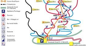 Pistenplan Crévacol - Saint Rhemy en Bosses