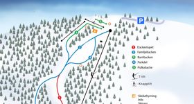 Pistenplan Dackestupet