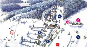Pistenplan SkiArena Eibenstock - Wurzelrudis Erlebniswelt