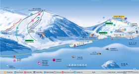 Pistenplan Erlongshan Longzhu