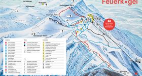 Pistenplan Feuerkogel - Ebensee