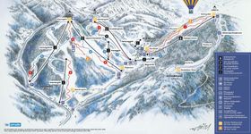 Pistenplan Filzmoos