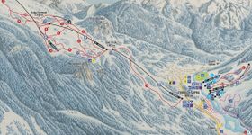 Pistenplan Forni di Sopra