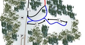 Pistenplan Fridingen Antoni