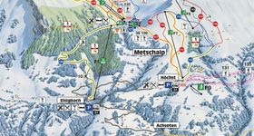 Pistenplan Elsigenalp Metschalp Frutigen