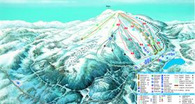 Pistenplan Gautefall