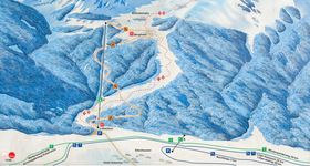 Pistenplan Steinrückenlift Schleching