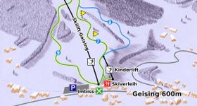 Pistenplan Geising
