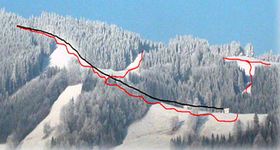 Pistenplan Glasenberg Maria Neustift