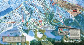 Pistenplan Grand Targhee
