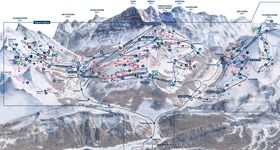 Pistenplan Grindelwald - Wengen