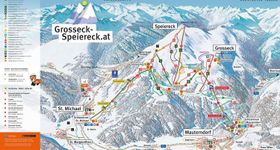 Pistenplan Grosseck Speiereck
