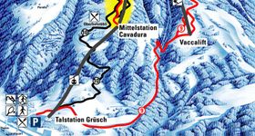 Pistenplan Grüsch Danusa