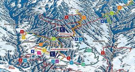 Pistenplan Hüttegglift Weerberg