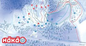 Pistenplan Häkärinteet