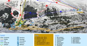 Pistenplan Harpefossen