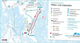 Pistenplan Heubach - Masserberg