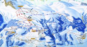Pistenplan Hochwang
