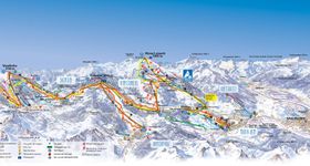 Pistenplan Hochkönig