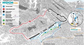 Pistenplan Hochlecken