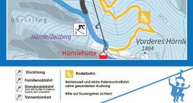 Pistenplan Hörnle - Bad Kohlgrub