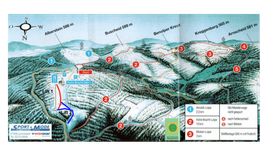 Pistenplan Hohe Bracht – Lennestadt