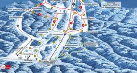 Pistenplan Hohenbogen