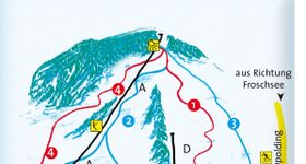 Pistenplan Kessel-Lifte Inzell