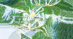 Pistenplan June Mountain