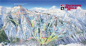 Pistenplan Jackson Hole