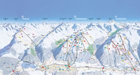 Pistenplan Jakobshorn Davos