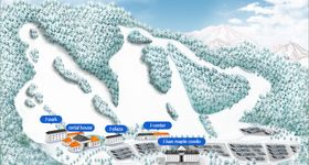 Pistenplan Jisan Forest Resort