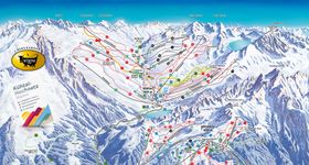 Pistenplan Kühtai