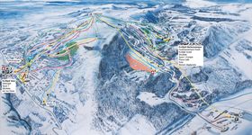 Pistenplan Kvitfjell