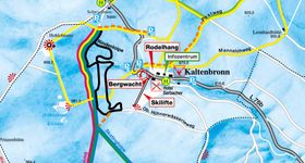 Pistenplan Kaltenbronn