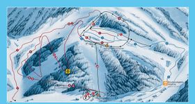 Pistenplan Karwendel-Bergbahn Pertisau