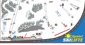 Pistenplan Kirchdorf in Tirol