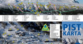 Pistenplan Kittelfjäll