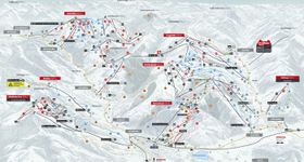 Pistenplan Kitzbühel